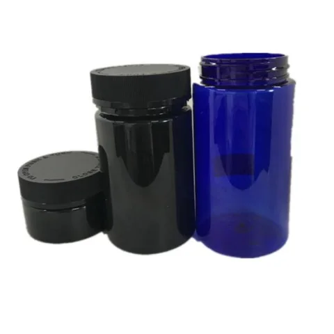 8 oz PET Herb Storage Jar with Child-Resistant Cap