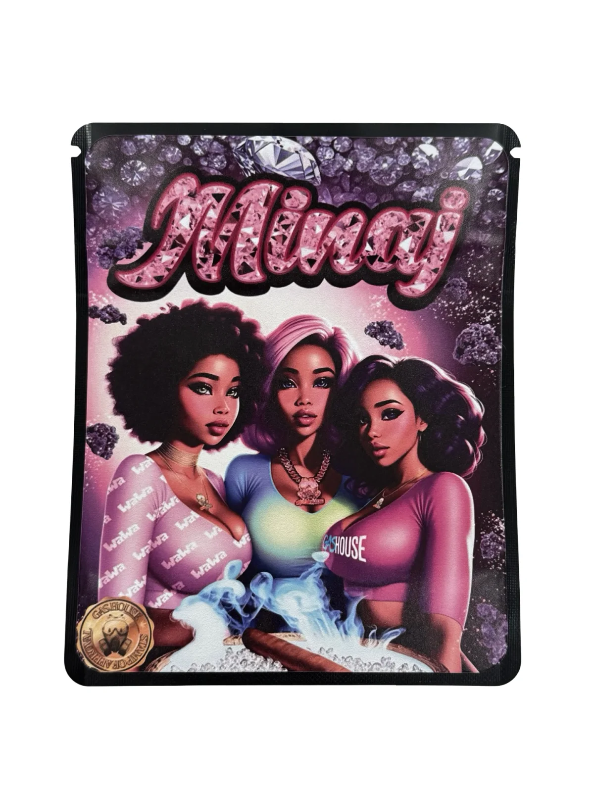 Minaj Mylar Bags 3.5g Wawah Minaj Mylar Bags 3.5g Wawah