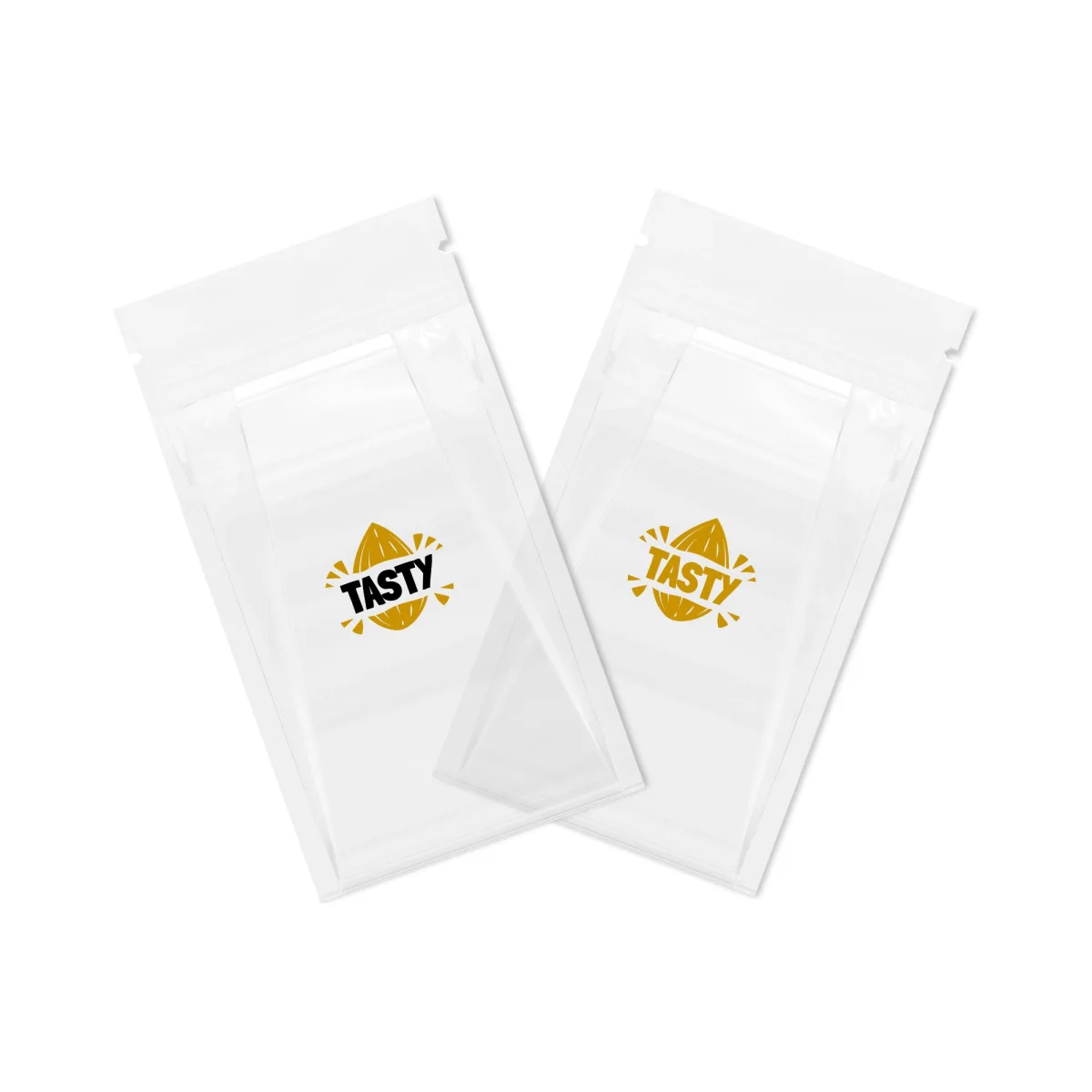 Custom Clear Side-Gusset Stand-Up Zipper Bag Custom Clear Side-Gusset Stand-Up Zipper Bag