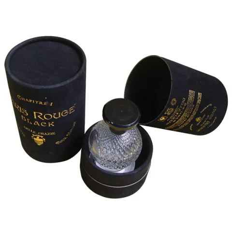 Luxury Black Paper Perfume Gift Box