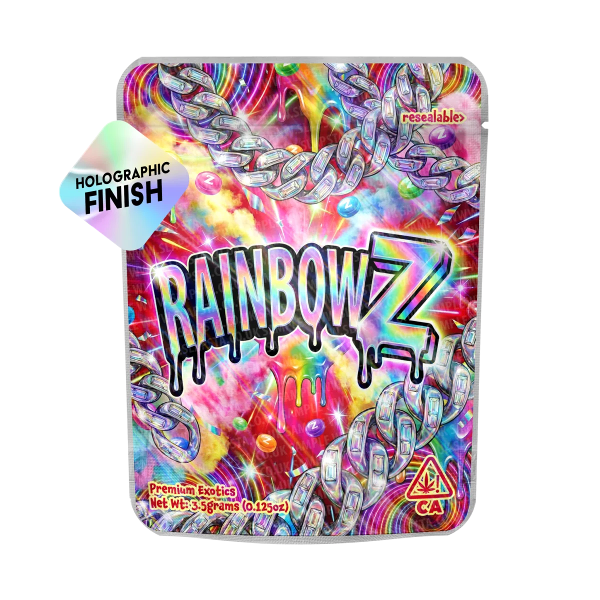 Rainbow-Z Mylar Sticker Packs Rainbow-Z Mylar Sticker Packs