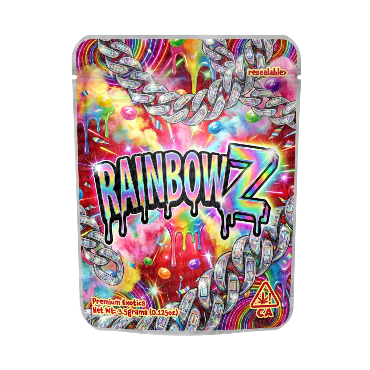 Rainbow-Z Mylar Sticker Packs Rainbow-Z Mylar Sticker Packs
