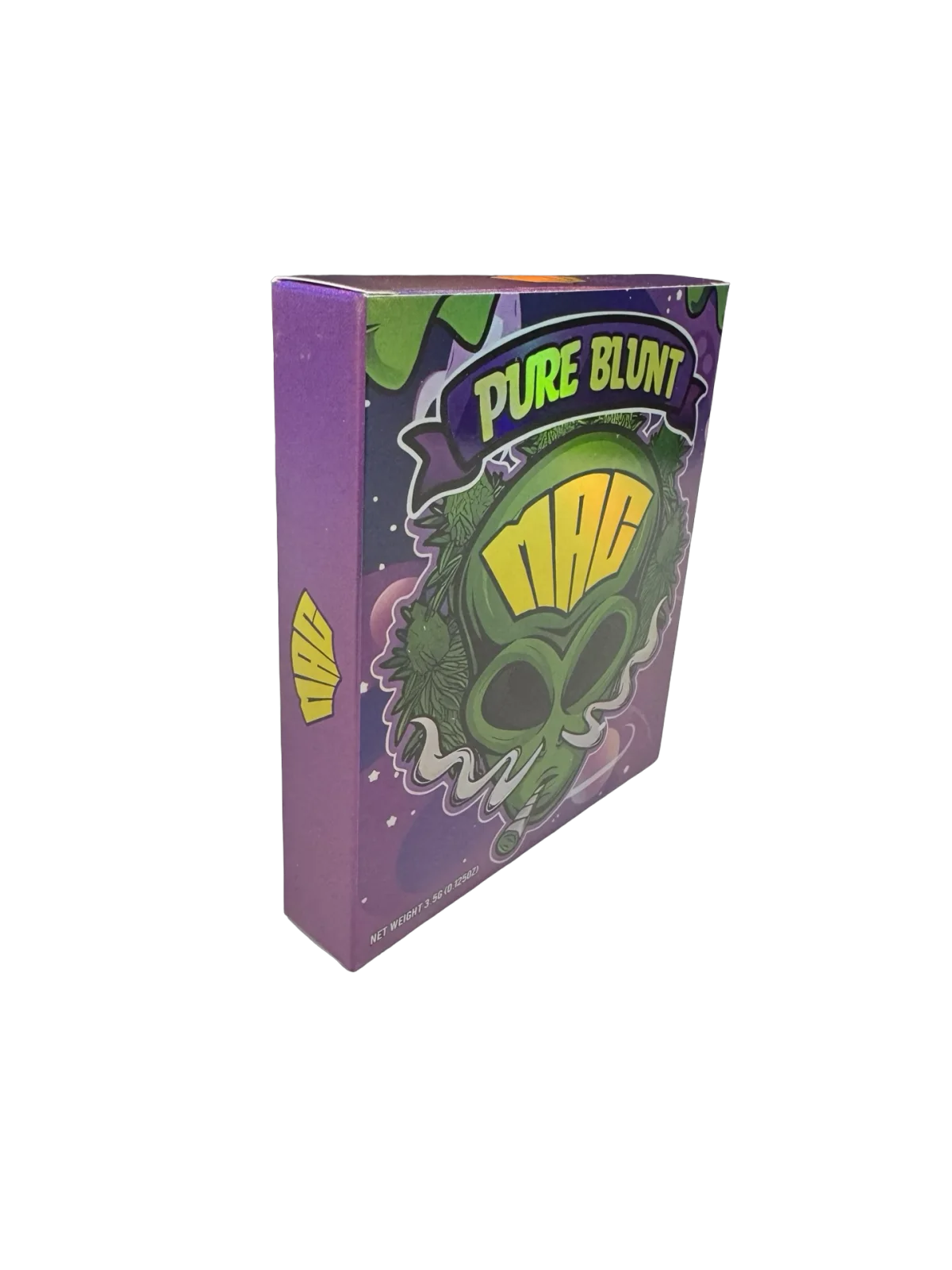 Pure Blunt MAC Design 3.5g Mylar Bag & Box Set Pure Blunt MAC Design 3.5g Mylar Bag & Box Set