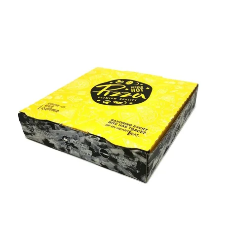 Custom Corrugated Pizza Box with Printed Logo