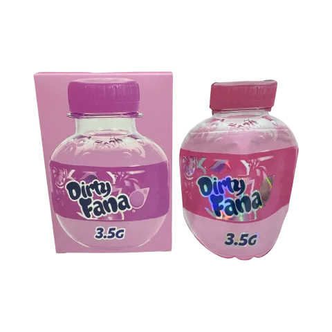 Dirty Fana 3.5g Mylar Bags & Boxes High Tolerance