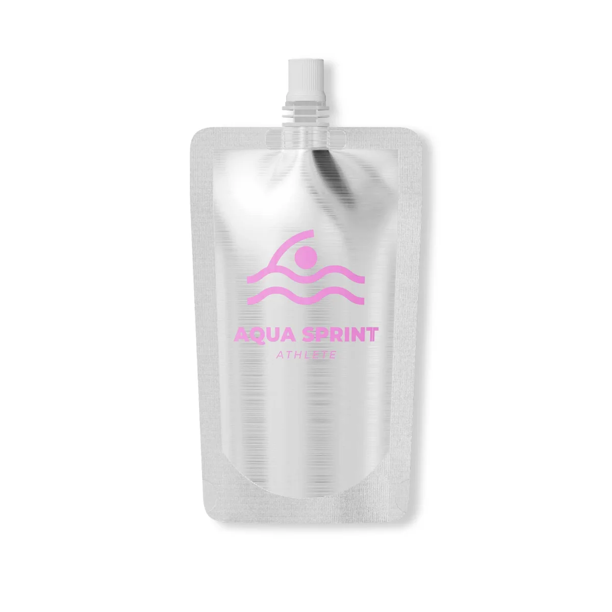 Customizable Matte Aluminum Bottle Pouch with Top Screw Cap Customizable Matte Aluminum Bottle Pouch with Top Screw Cap