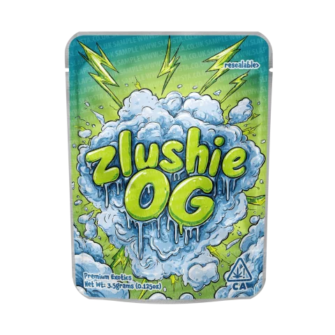Zlushie OG Mylar Pouches Pre-Labeled