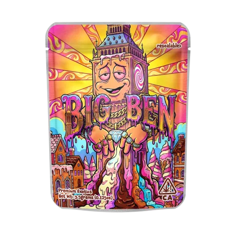 Big Ben Mylar Sticker Packs
