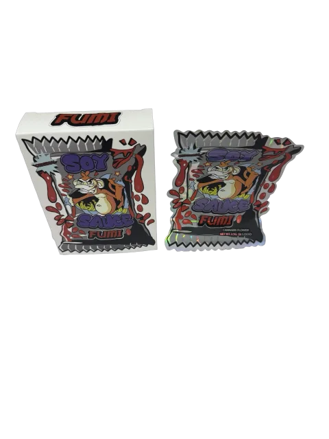 Soy Sauce 3.5g Mylar Bags & Boxes Fumi