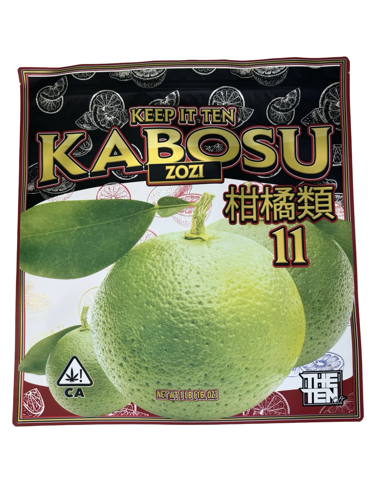 Kabosu Zozi Mylar Bags 1 lb (Pound) The Ten Co Kabosu Zozi Mylar Bags 1 lb (Pound) The Ten Co