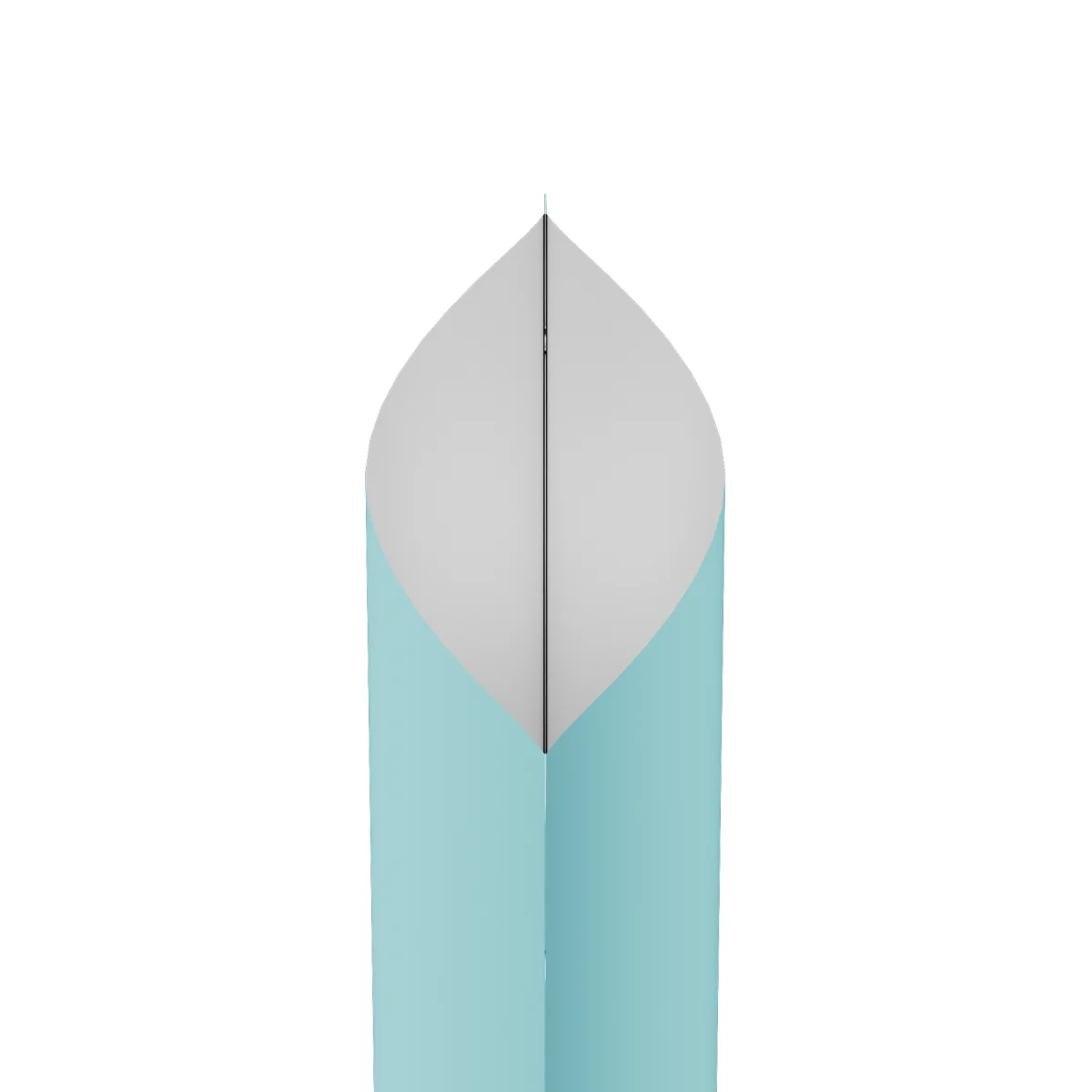 Matte Powder Blue Square Aluminum Stand-Up Bag Matte Powder Blue Square Aluminum Stand-Up Bag
