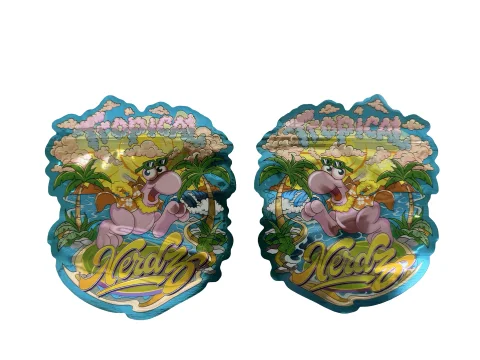 Tropical Nerdz Mylar Bags 3.5g SherbMoney