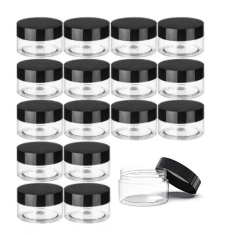 Round PS Plastic Cosmetic Jar