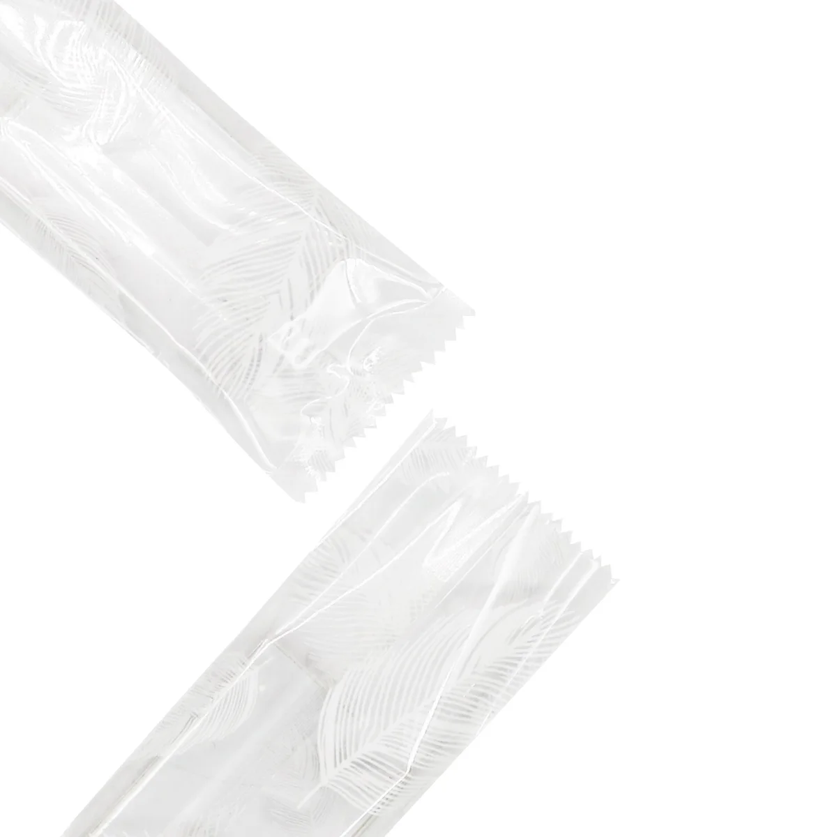 Glossy Clear Packaging Bag with Printed Designs Glossy Clear Packaging Bag with Printed Designs