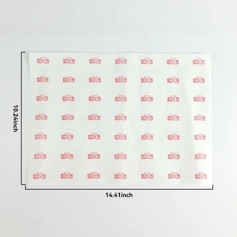 Custom Printed Greaseproof Paper for Food Packaging