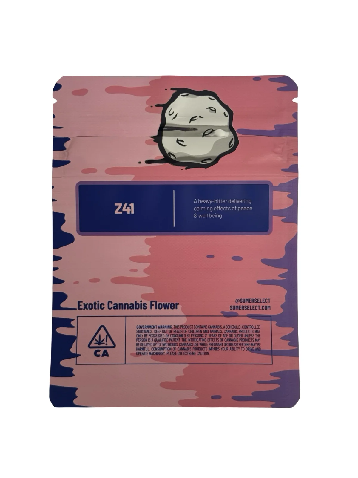 Z41 Mylar Bags 3.5g Sumer