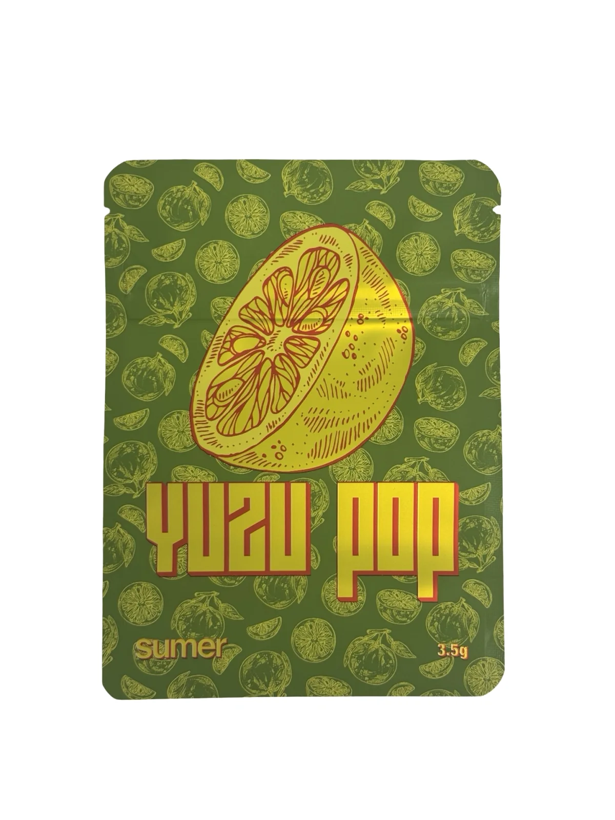 Yuzu Pop Mylar Bags 3.5g Sumer