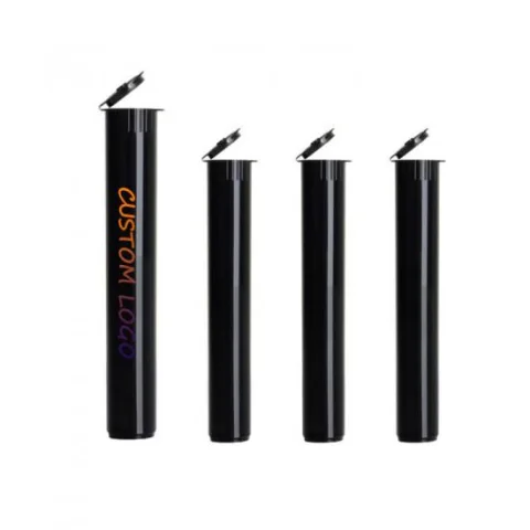 109 mm Child-Resistant Clear PP Pre-Roll Tube