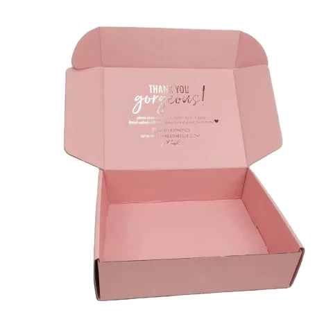 Custom Corrugated Underwear Packaging Box with Printed Logo