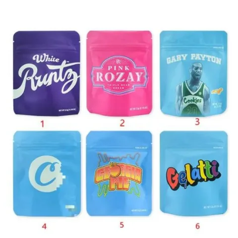 Soft-Touch Mylar Packaging Bag with Zipper