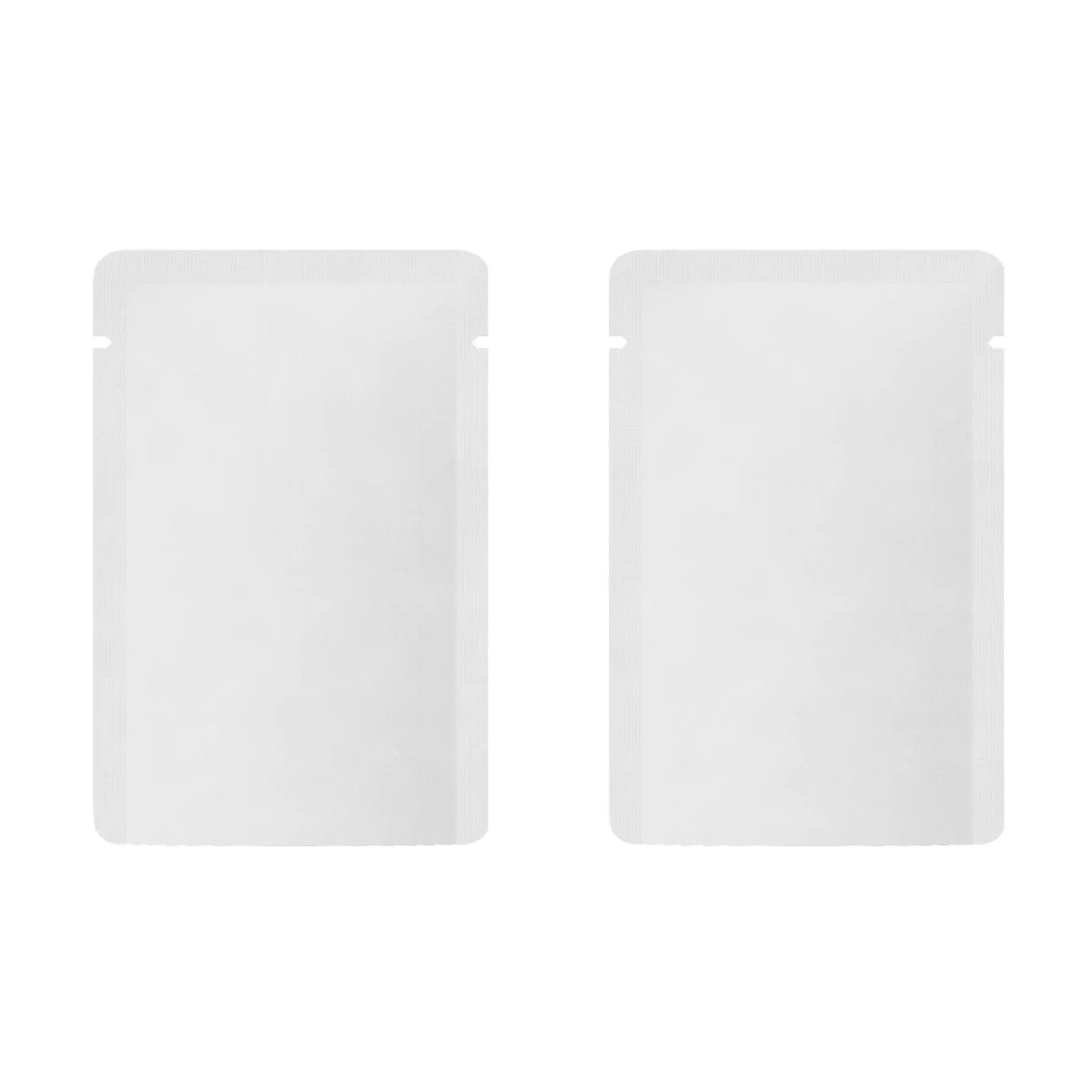 Customizable Natural Kraft Mylar Foil Open Top Bags Customizable Natural Kraft Mylar Foil Open Top Bags