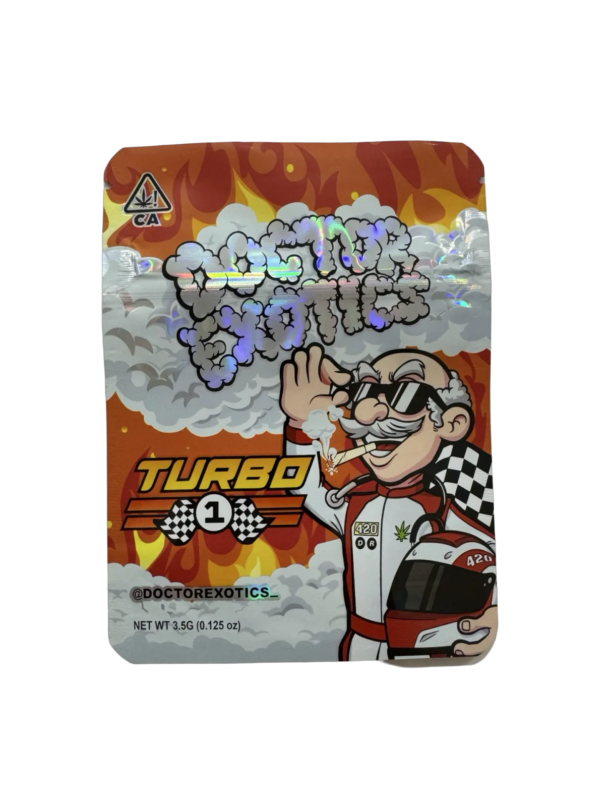 Turbo Mylar Bags 3.5g Doctor Exotics Turbo Mylar Bags 3.5g Doctor Exotics