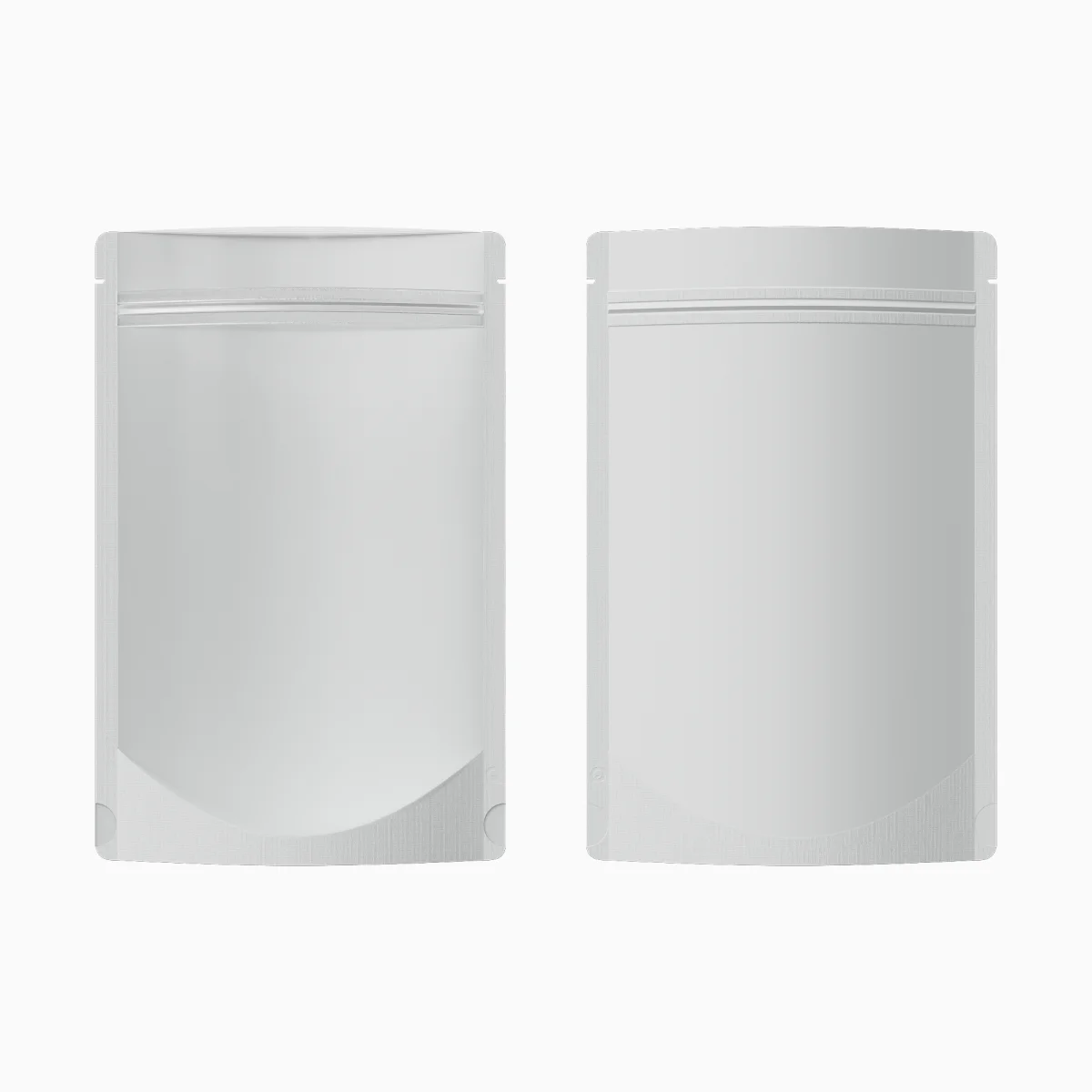 Matte Translucent Colored Plastic Stand-Up Bag Matte Translucent Colored Plastic Stand-Up Bag