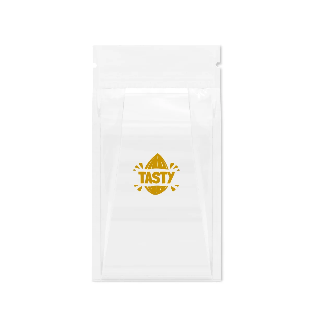 Custom Clear Side-Gusset Stand-Up Zipper Bag Custom Clear Side-Gusset Stand-Up Zipper Bag