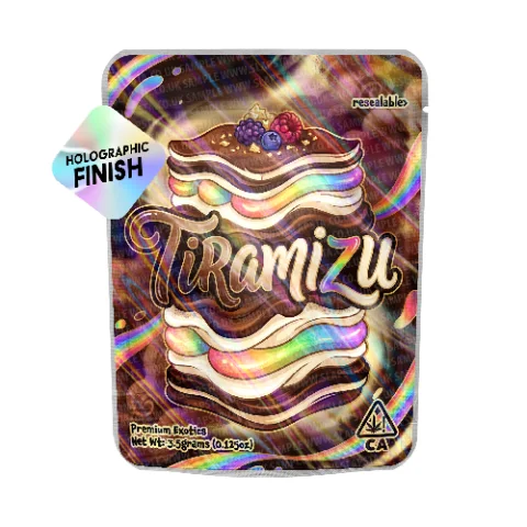 TiramiZu Mylar Sticker Packs