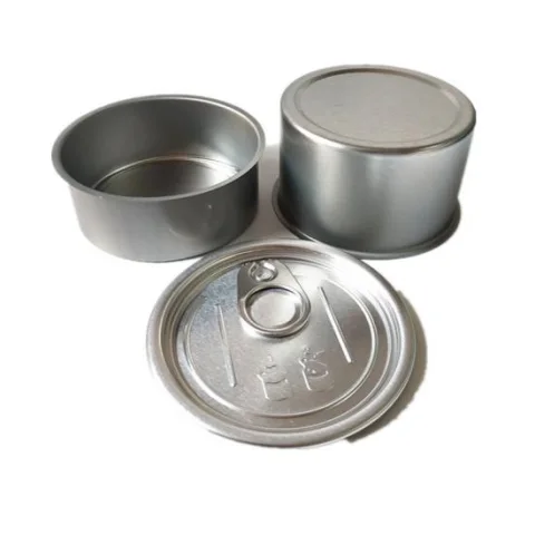 100 ml Aluminum Cosmetic Jar with Easy-Pull Lid
