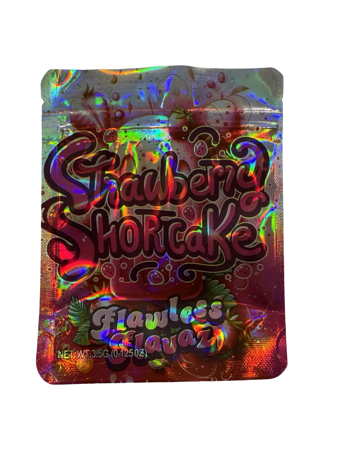 Strawberry Shortcake 3.5g Mylar Bags & Boxes Flawless Flavaz Strawberry Shortcake 3.5g Mylar Bags & Boxes Flawless Flavaz