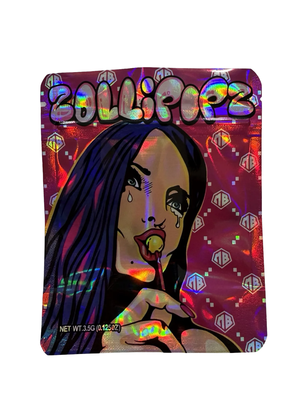 Pink Zollipopz Mylar Bags 3.5g Pink Zollipopz Mylar Bags 3.5g