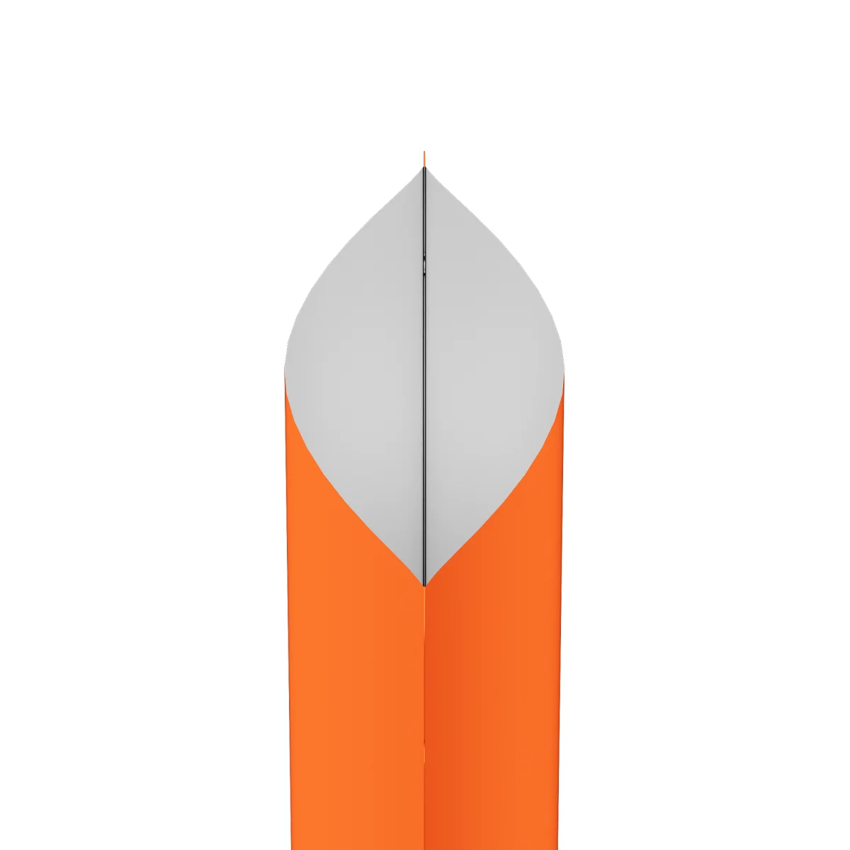Matte Pumpkin Orange Square Aluminum Stand-Up Bag Matte Pumpkin Orange Square Aluminum Stand-Up Bag