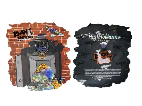 Bank Heist 3.5g Mylar Bags High Tolerance