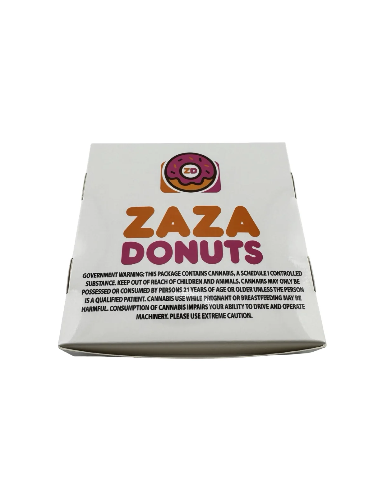Zaza Doughnuts 3.5g Mylar Bags & Boxes Zaza Doughnuts 3.5g Mylar Bags & Boxes