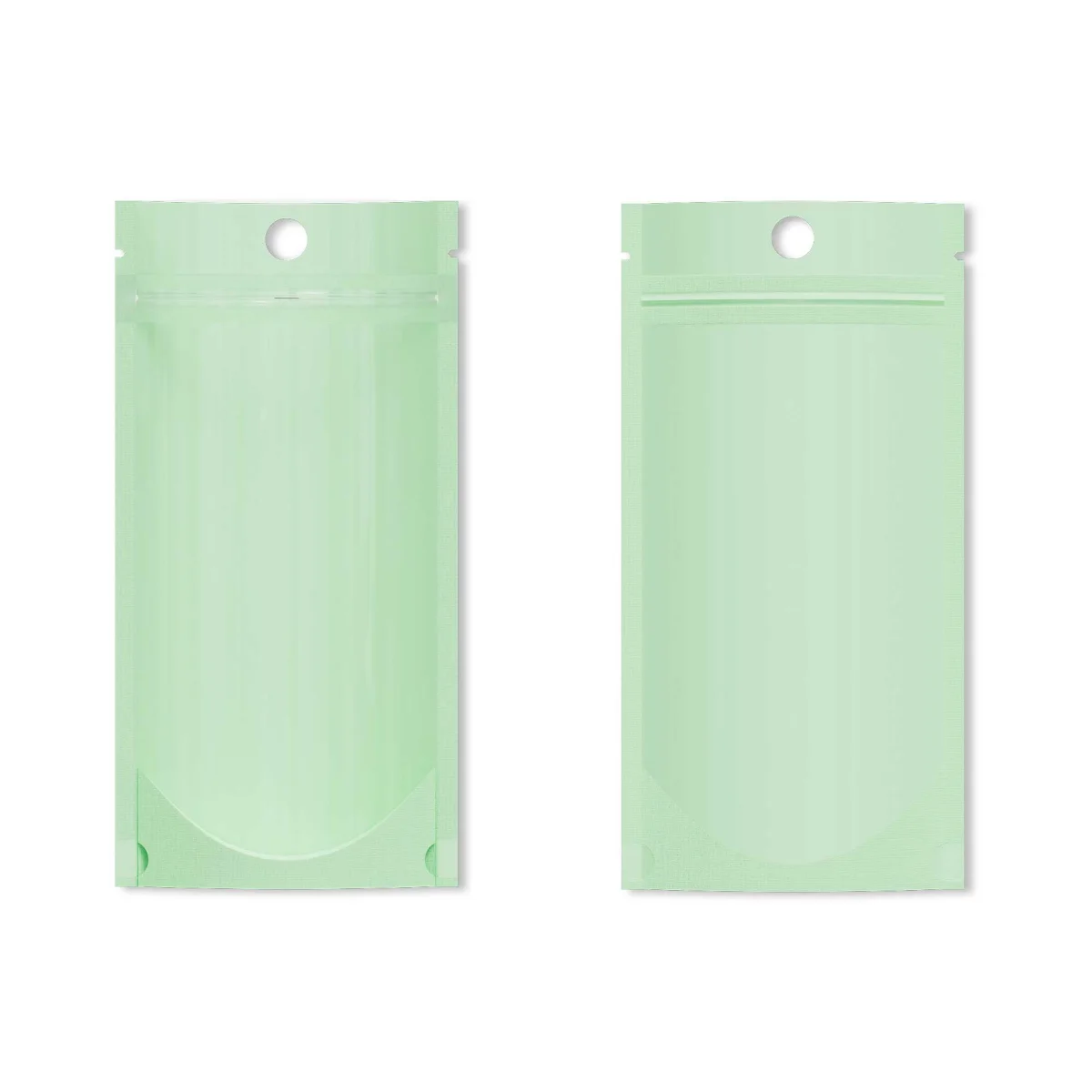 Custom Pastel Tall Stand-Up Zipper Bag