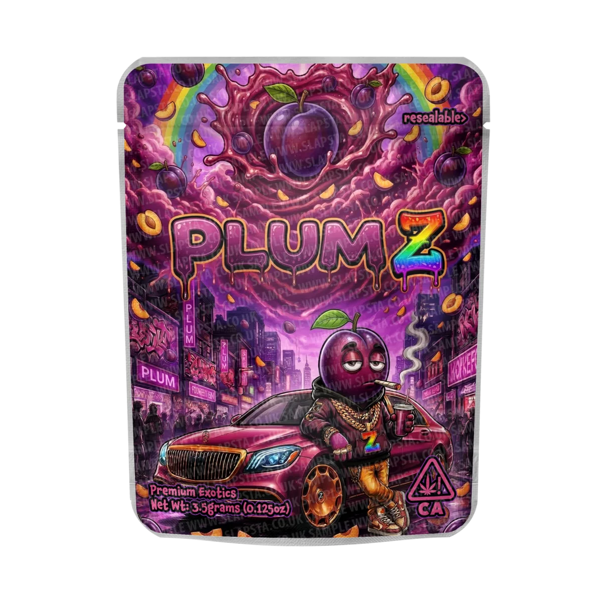 Plum-Z Mylar Sticker Packs Plum-Z Mylar Sticker Packs