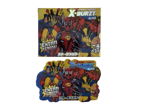 Lemon Cherry X-Burzt 3.5g Mylar Bags & Boxes Kandy Depo