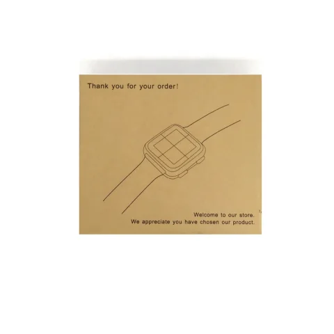 Brown Paper Smartwatch and Watch Strap Packaging Box