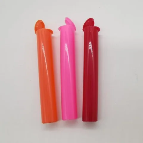 Plastic Pop-Top Pre-Roll Tube