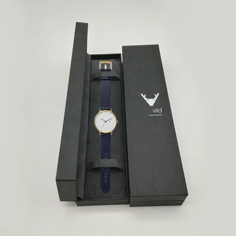Custom Logo Watch Display Box with Sponge Insert