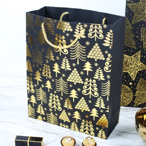 Christmas gift paper packaging bag