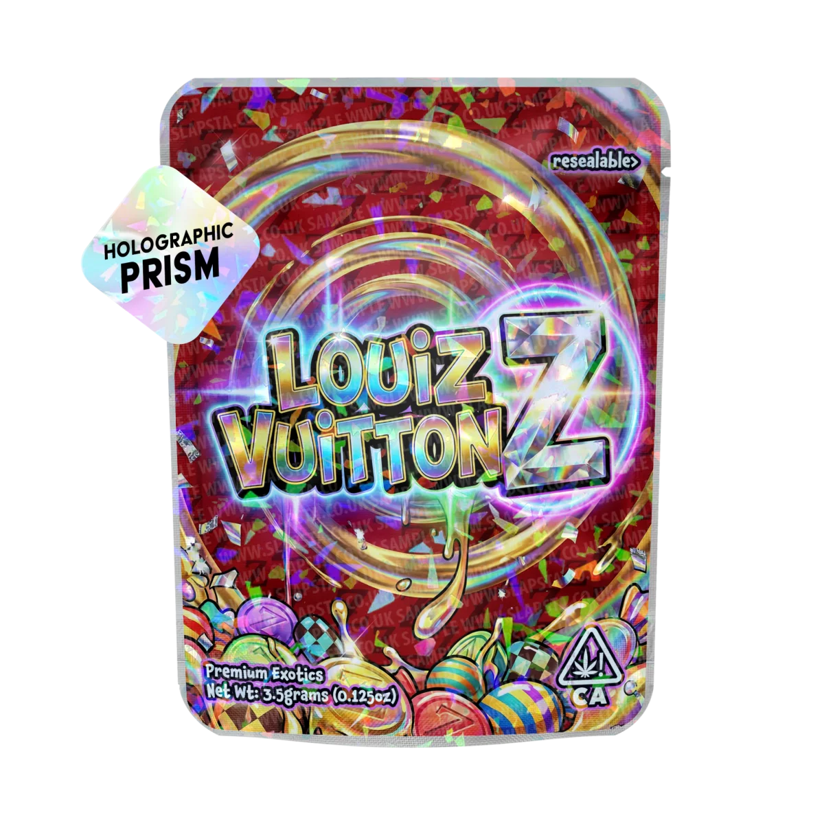 Louiz VuittonZ Mylar Sticker Packs Louiz VuittonZ Mylar Sticker Packs