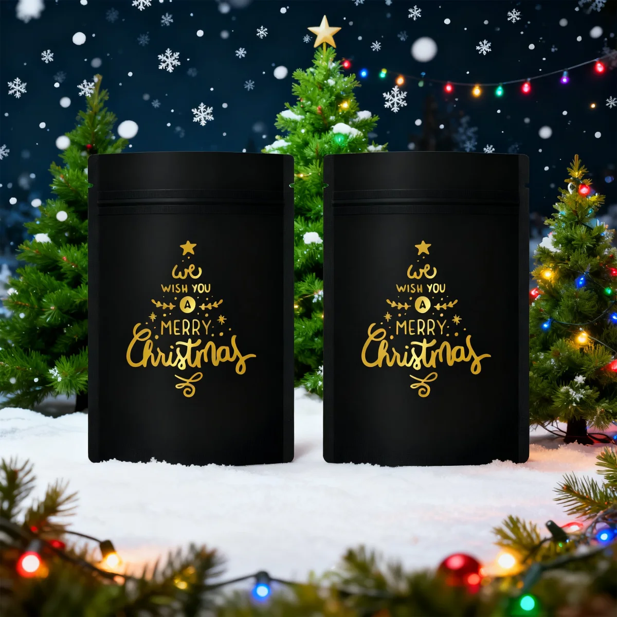 Christmas Treat Stand-Up Packaging Bag Christmas Treat Stand-Up Packaging Bag