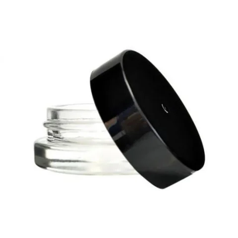 9 ml Child-Resistant Clear Glass Jar