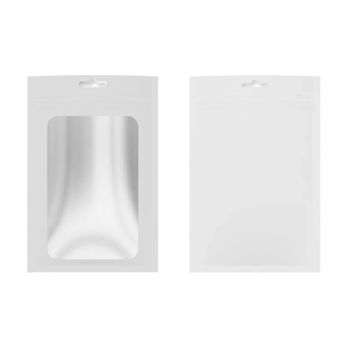 Custom Matte Mylar Flat Zipper Bag Custom Matte Mylar Flat Zipper Bag