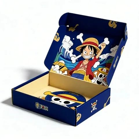 Custom Corrugated Mailer Box with Printed Logo