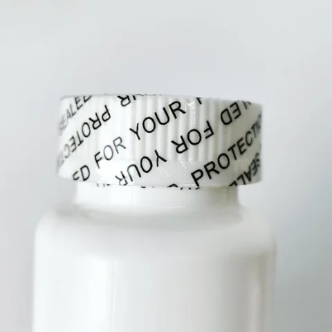 Printed Perforated PVC Tamper-Evident Shrink Bands