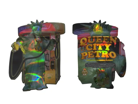 Queen City Petro 3.5g Mylar Bags Davinci