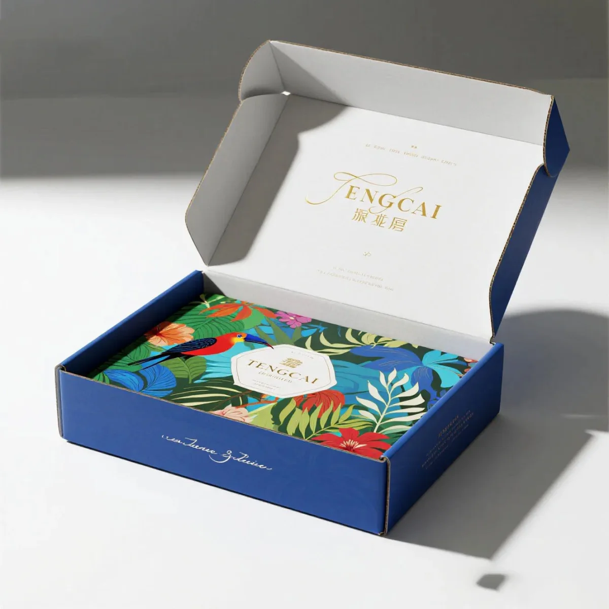Custom Logo Printed Folding Paper Packaging Box Custom Logo Printed Folding Paper Packaging Box